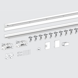 36.670 Muto M60 komplet st for enkeltdr