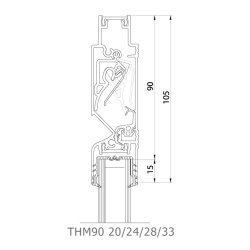 Renson ventil THM-90/24