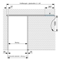 Portavant 80 automatic komplet st for enkeltdr, vg