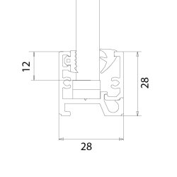 Nordic Frame N28 klikprofil
