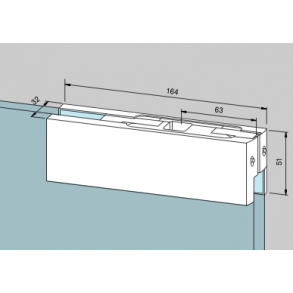Dorma 03.112 PT22 f/RTS karmdrlukker 