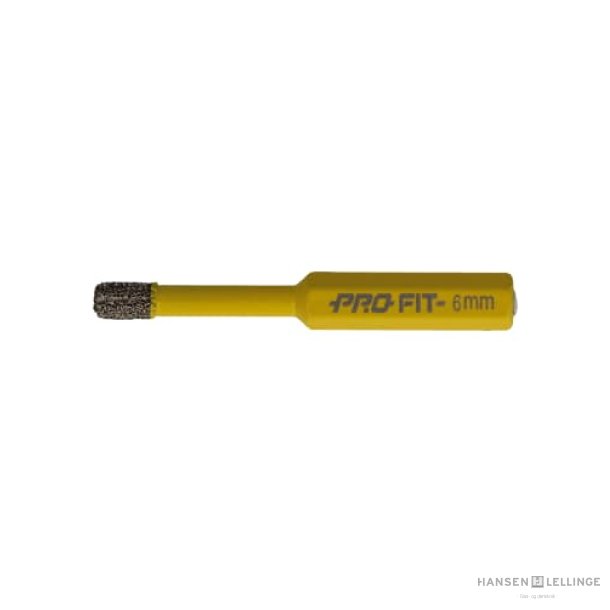 Pro-fit flisebor 6 mm