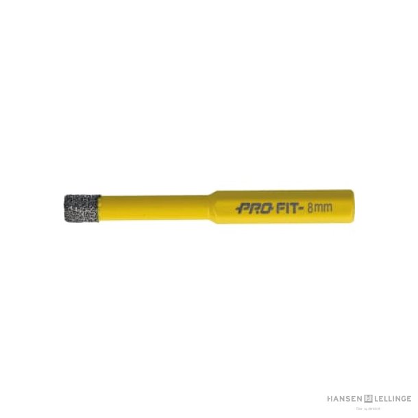 Pro-fit flisebor 8 mm