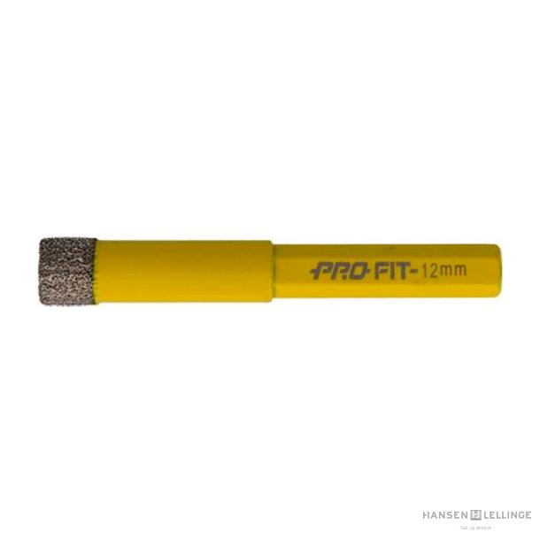 Pro-fit flisebor 12 mm