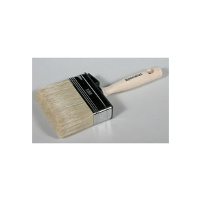 Pudspensel 4' 100*28 mm med lange lyse brster 