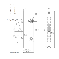 Assa Abloy Connect 310 lsekasse