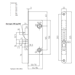 Assa Abloy Connect 313 lsekasse