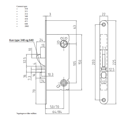Assa Abloy Connect 411 lsekasse MA mikro
