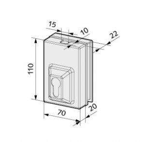 SO 30 hjrnels med klemplade 