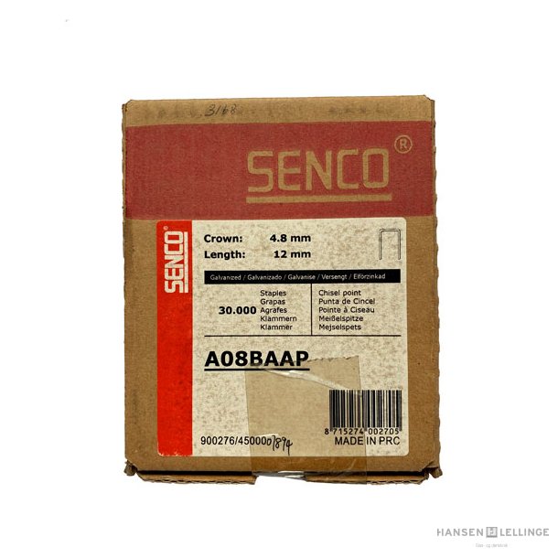 Senco Klammer 4,5 x 12 mm 
