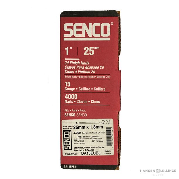 Senco Dykker 1,8 x 25 mm