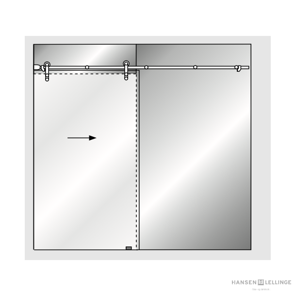 Dorma 29.918 Manet 5.1 Compact skydedrsst