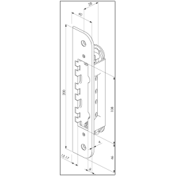 Abloy Sikkerhedsslutblik LP710