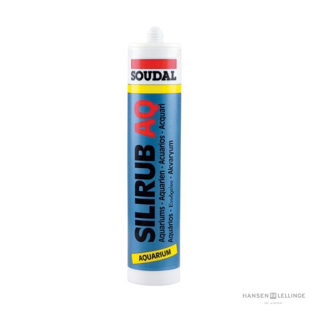 Silirub AQ - Akvarie og terrarie silicone, 310 ml