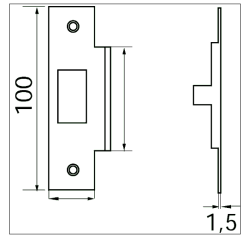 Assa Abloy Slutblik til 240