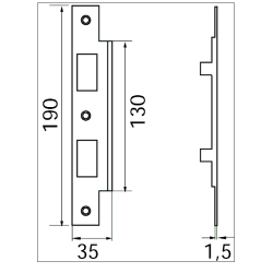 Assa Abloy Slutblik til 245