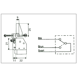 EffEFf Slutblikskontakt 878