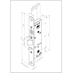 Abloy LC305 smalprofills