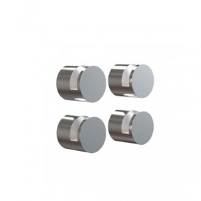 Spejlholder rund, 25 mm