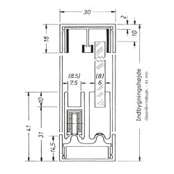 Supra rammekreprofil