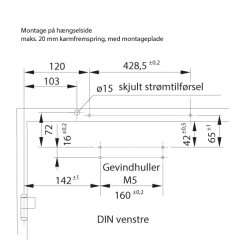 TS5000E E-glideskinne