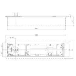 TS550NV 123950 gulvdrlukker 