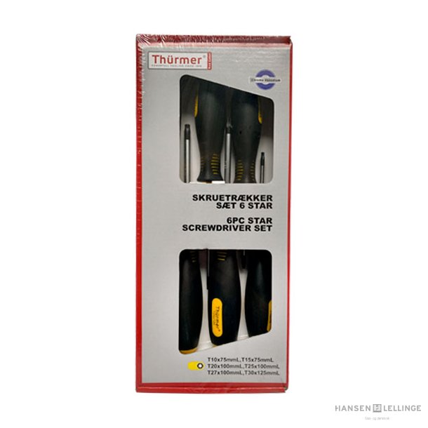 Th&uuml;rmer Skruetrkkerst torx
