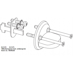 Abloy tilbehrspose til EL574/575