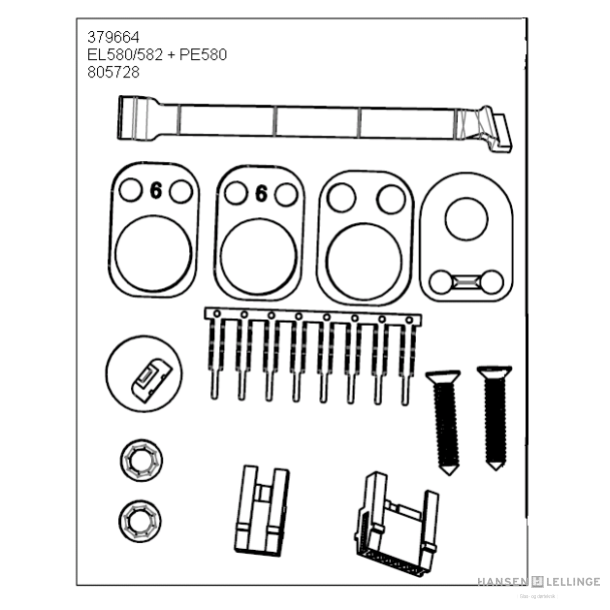 Abloy tilbehrspose til EL580/582/PE580