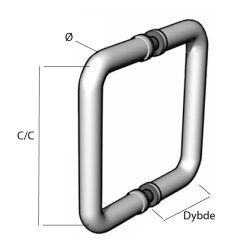 Ruko-line dobbeltsidet U-hank