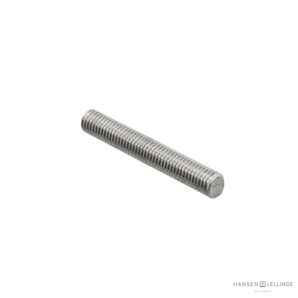 Gevindstykke M6x25mm, rustfrit stl