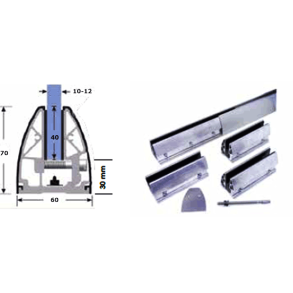 Panorama Vind klembeslag 15 cm  