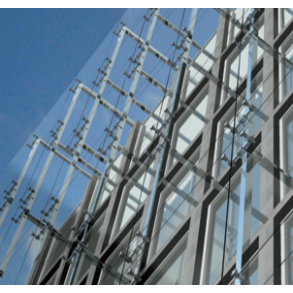 Beslag for facadeglas